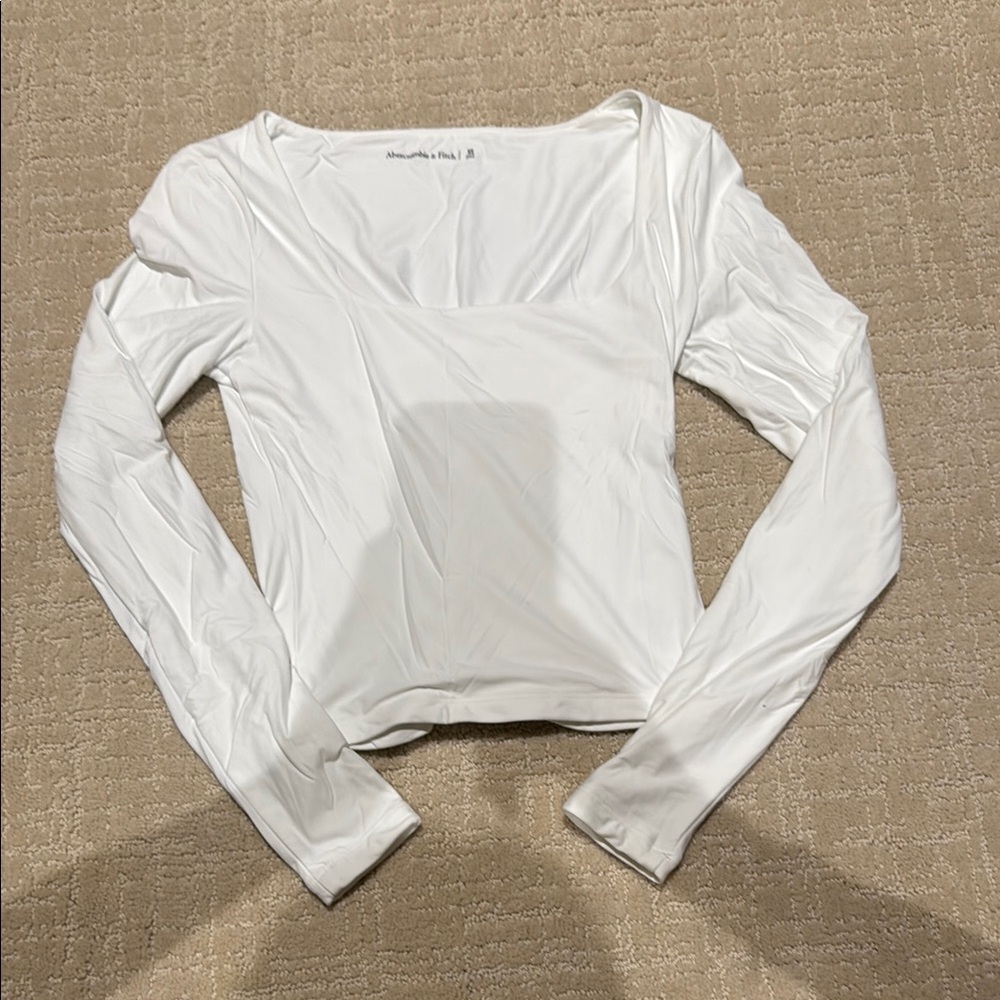 Abercrombie & Fitch square neck long sleeve